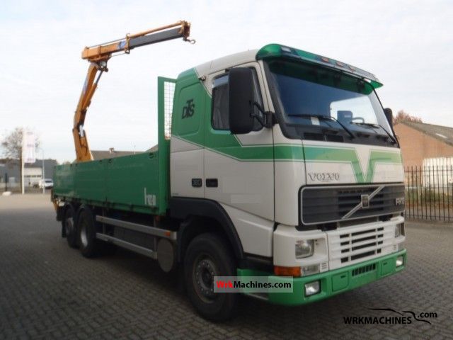 1998 VOLVO FH 12 FH 12/380 Truck over 7.5t Truck-mounted crane photo
