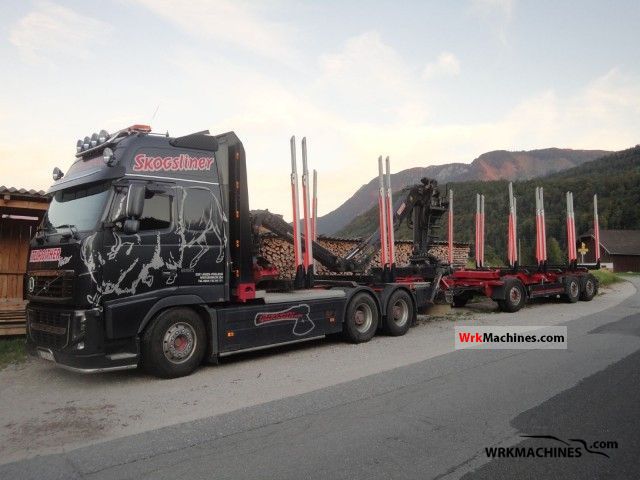 2008 VOLVO FH 16 FH 16/580 Truck over 7.5t Timber carrier photo
